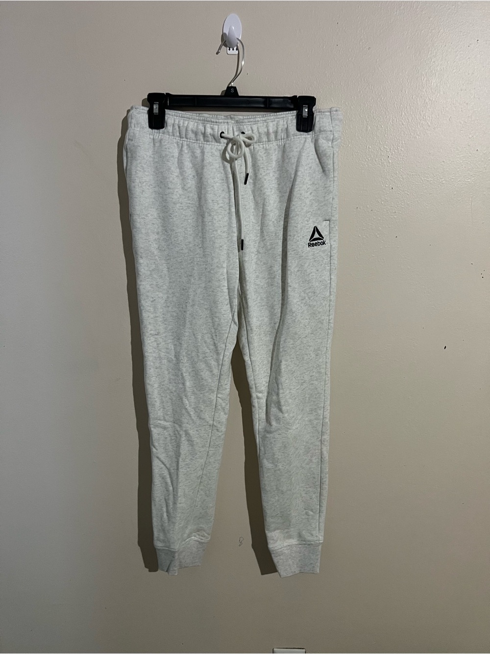 Reebok Heather Gray Drawstring Joggers